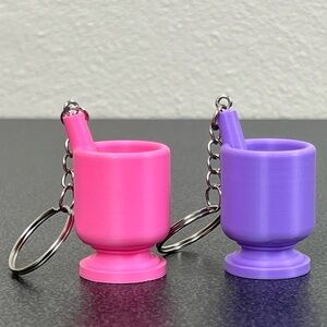Set Of 2 Mini Pilón Keychain